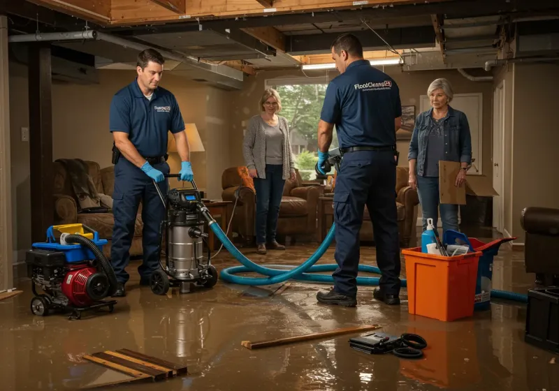 Basement Water Extraction and Removal Techniques process in Wakarusa, IN